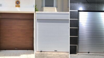 Tipos de puertas de garaje para comunidades de vecino